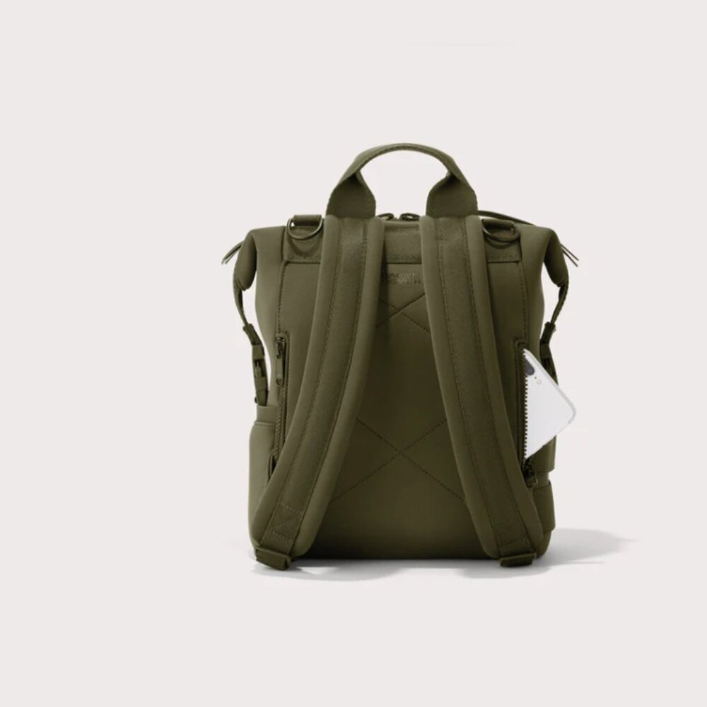 Dagne Dover Indie Diaper Backpack (Olive Green) - Picture 2 of 2
